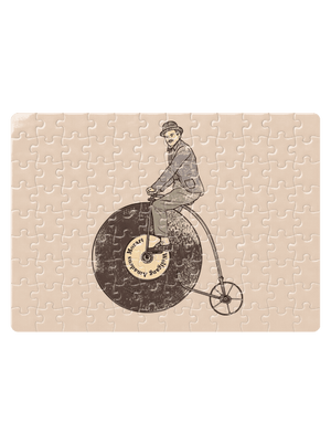 Na čem ujíždíš puzzle White