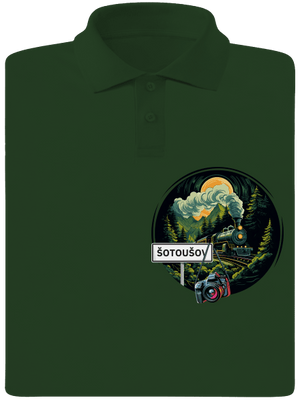 Šotoušov pánská polokošile Bottle Green Mal