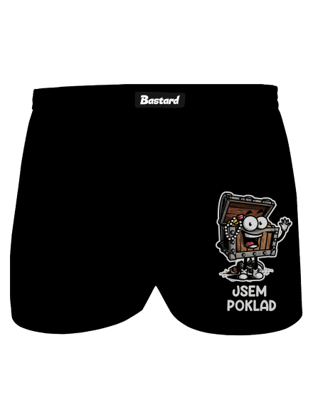 Jsem poklad pánské trenky Black