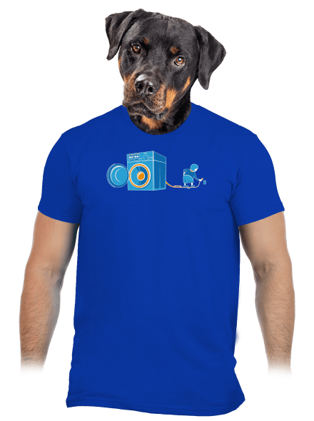 Pračka pánské tričko Royal Blue