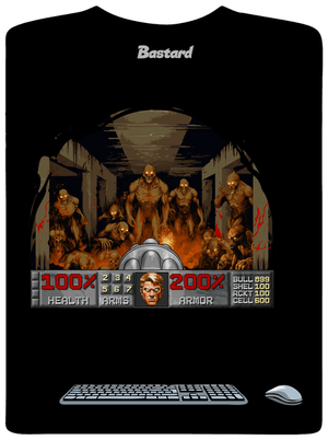 B17: Doom dětské tričko Black