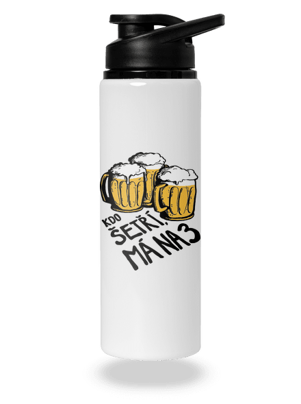 Kdo šetří, má na tři lahev na vodu White