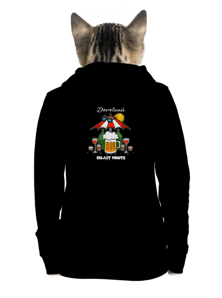 Chlast minute dámská mikina na zip Black