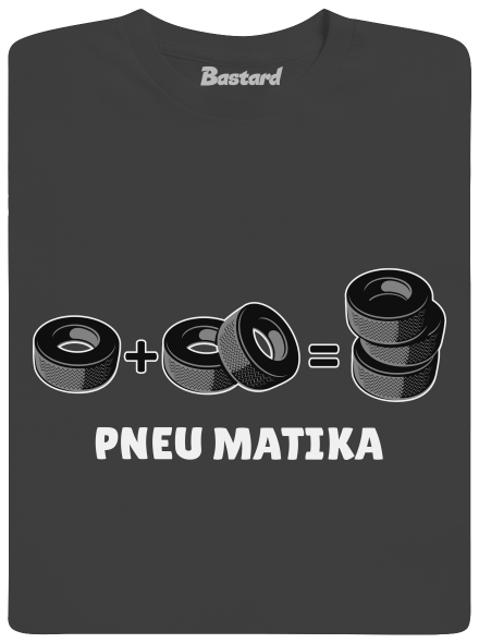 Pneu Matika pánské dlouhý rukáv Dark Grey