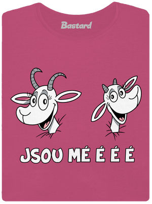 Kozy Jsou méééé dámské tričko s lemem Magenta