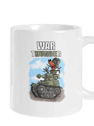 War Hunde klasický hrnek White