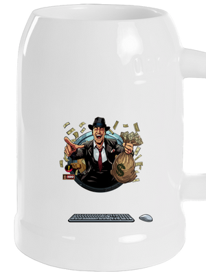 B17: Mafia půllitr White