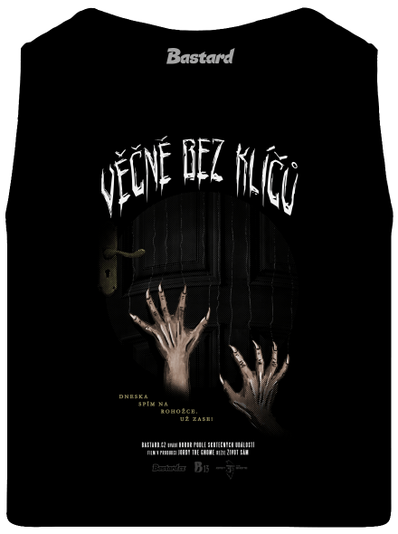 B13: Věčně bez klíčů pánské tílko Black