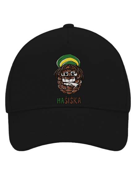 Hašiška kšiltovka baseballka Black