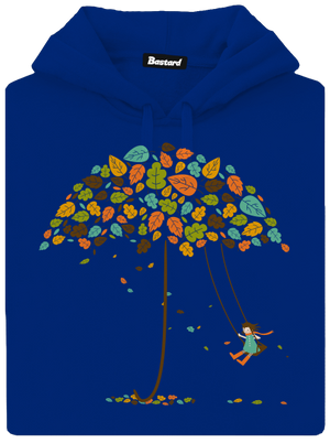 Radost z podzimu dámská mikina klokanka Royal Blue Mal