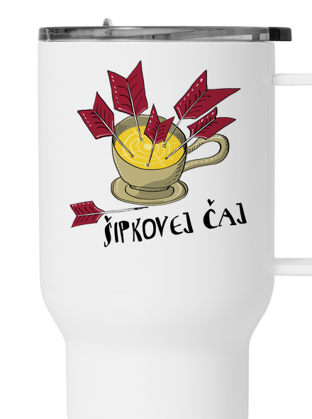 Šipkovej čaj termohrnek White