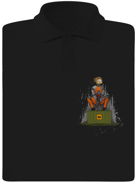 Ape-Life pánská polokošile Black