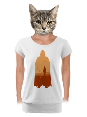 dámské tričko s lemem