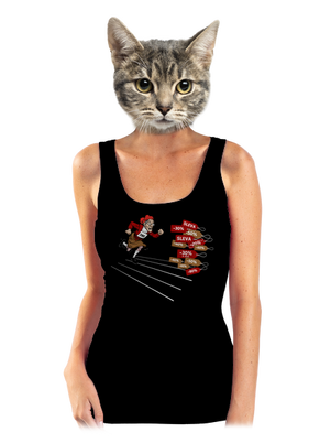 Slevy! dámské tílko klasické Black