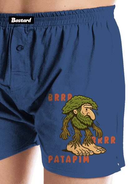 Brrr Brrr Patapim – Italian Brainrot pánské trenky Blue