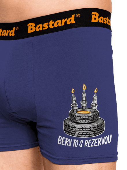 Beru to s rezervou boxerky Blue Navy