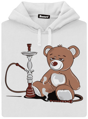 Šíša dámská mikina klokanka White