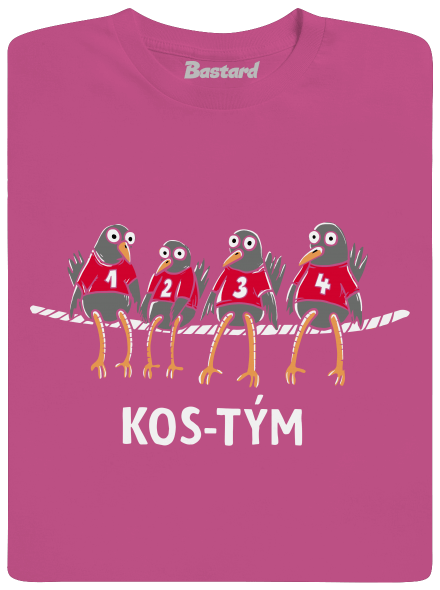 Kos-tým dětské tričko Fuchsia