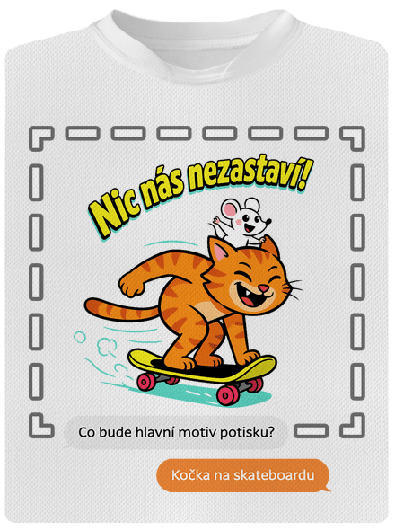 Vlastní AI obrázek dětské sportovní tričko White