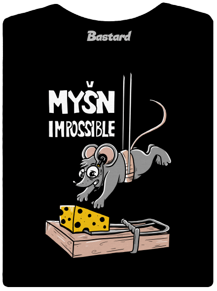 Myšn Impossible dámské tričko Black