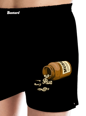 Music Pills pánské trenky Black