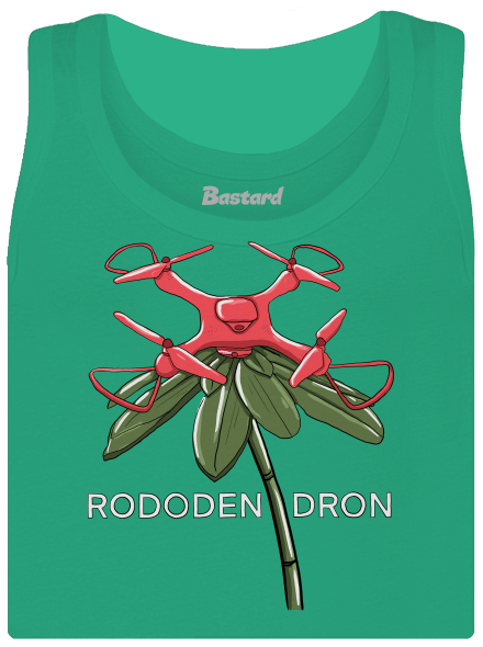 Rododendron dámské tílko klasické Mint Mal