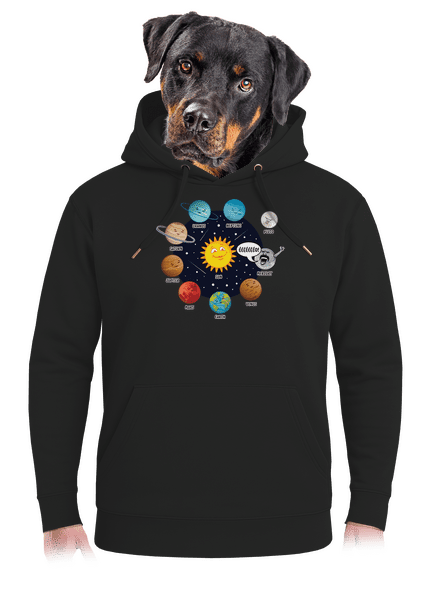 Mercury unisex mikina premium Dark Black