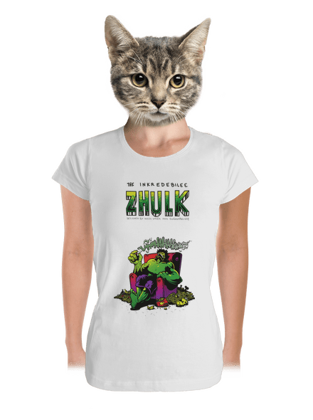 Zhulk  dámské tričko premium White