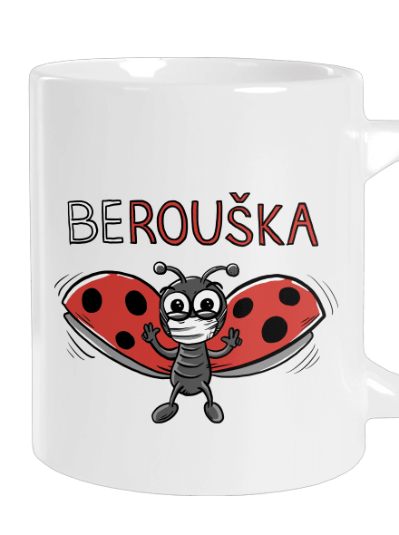 Berouška velký hrnek White