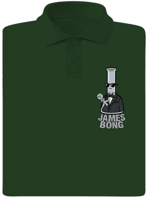 James Bong pánská polokošile Bottle Green Mal