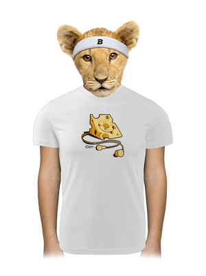 iDam dětské sportovní tričko White