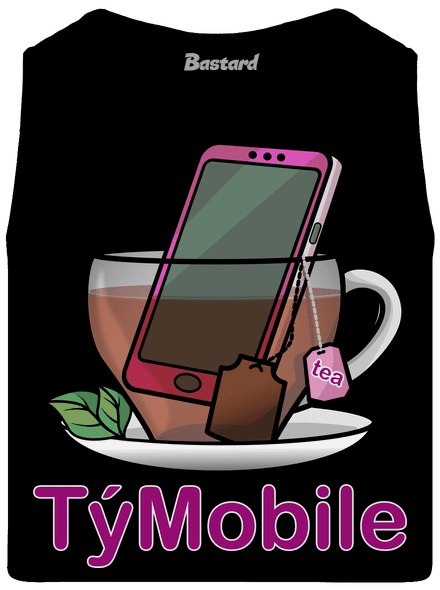 TýMobile pánské tílko Black