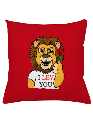 I lev you polštář Red