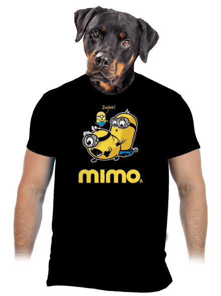 Mimo pánské tričko Black