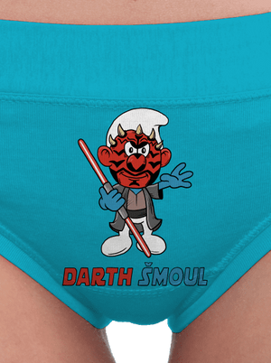 Darth Šmoul dámské kalhotky Turquoise