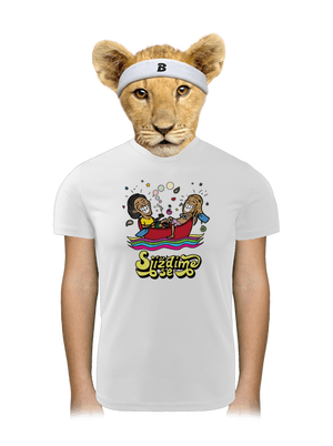 Sjíždíme se dětské sportovní tričko White