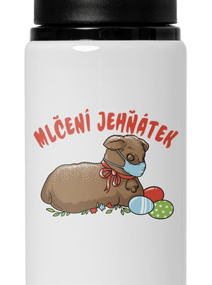 Mlčení jehňátek lahev na vodu White