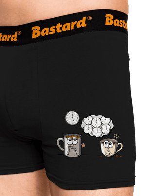 Čaj o páté, káva stále boxerky Black