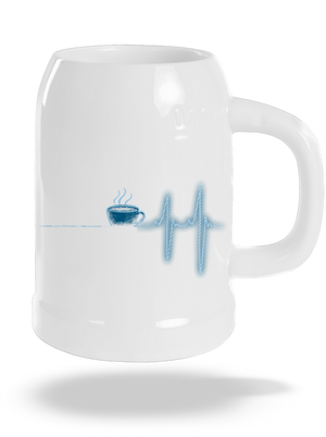 Coffee help půllitr White