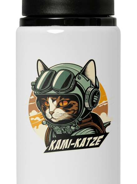 Kami-Katze lahev na vodu White