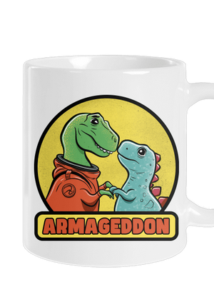 Armageddon klasický hrnek White