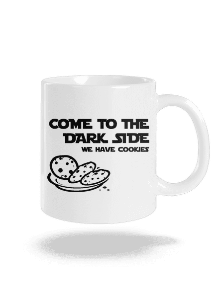 Come to the dark side klasický hrnek White