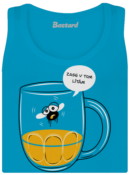 Zase v tom lítám dámské tílko klasické Blue Atol