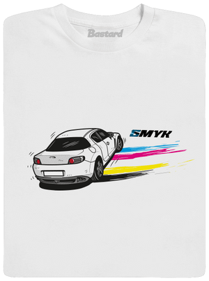 CMYK ve smyku pánské tričko White