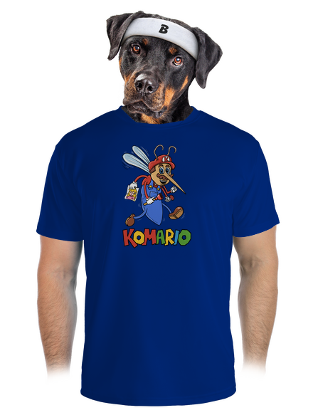 Komario pánské sportovní tričko Royal Blue Mal