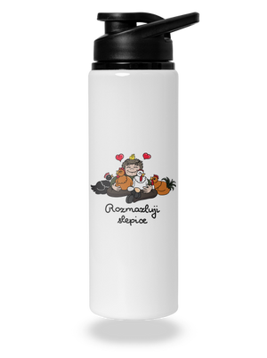 Rozmazluji slepice lahev na vodu White