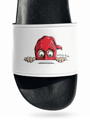 Katův šleh pantofle White