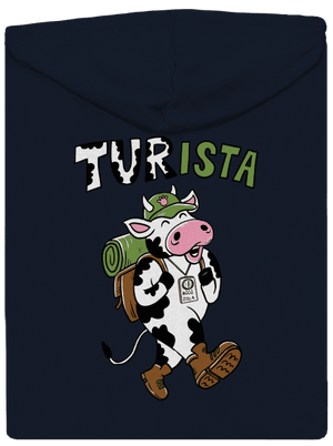 Tur na cestách dámská mikina na zip Navy Mal