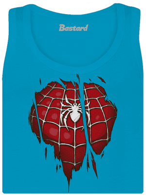 Spider Inside dámské tílko klasické Blue Atol