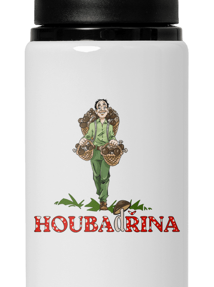 Houbadřina lahev na vodu White